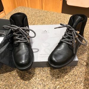 Aquatalia Weatherproof Lug Sole Hiker Bootie
